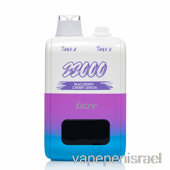 חד פעמי Vape Israel Ijoy Sd22000 חד פעמי אוכמן דובדבן לימון